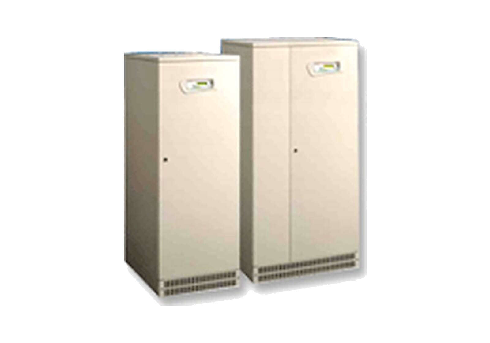 Two NEEL online UPS tower cabinets
